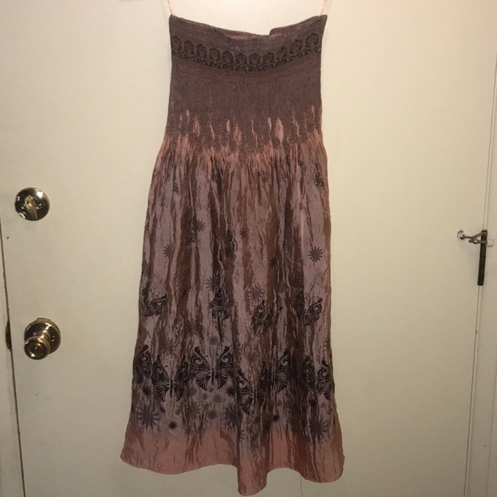 J Gee tube top dress.
